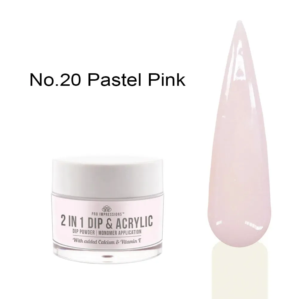 2 In 1 Dip & Acrylic Powder - 6 Piece Starter Kit