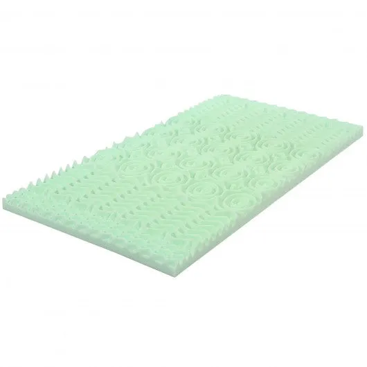 3 Inch Comfortable Mattress Topper Cooling Air Foam-Queen Size