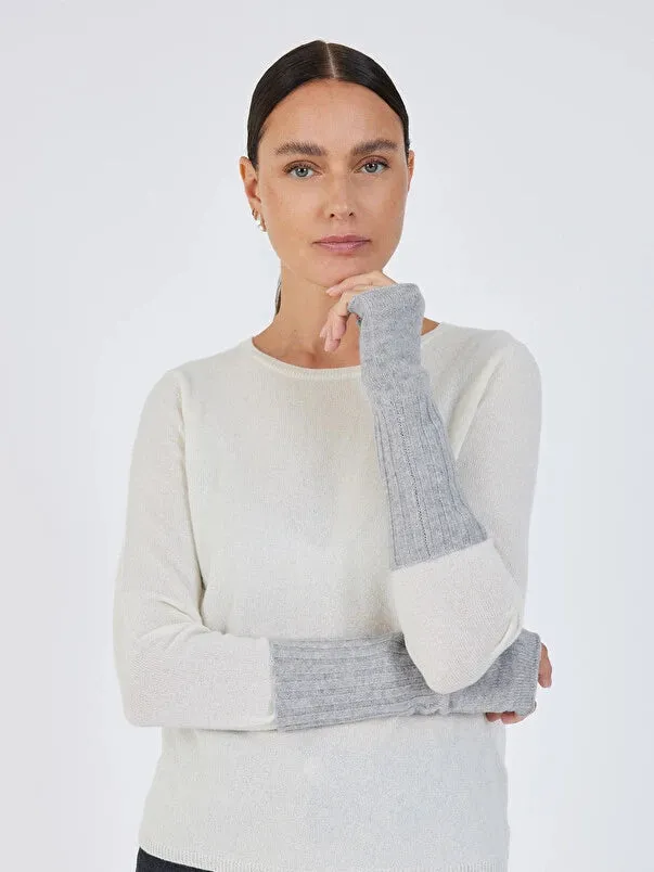 Alexine Cashmere Fingerless Gloves