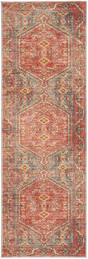 Artin Power Loomed Crimson Rug