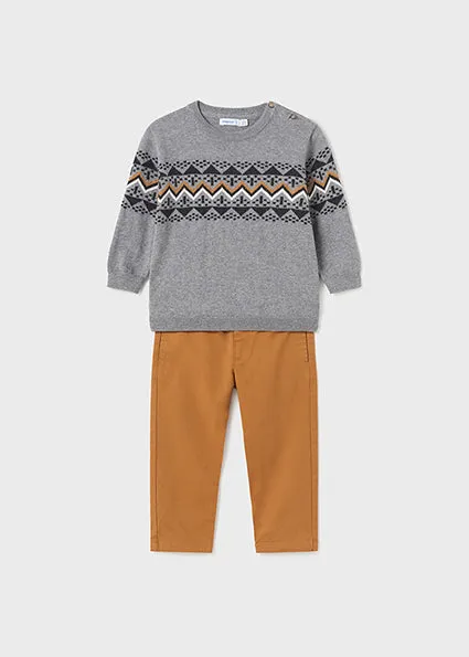 Baby 2-Piece Sweater & Pant Set - Select Size