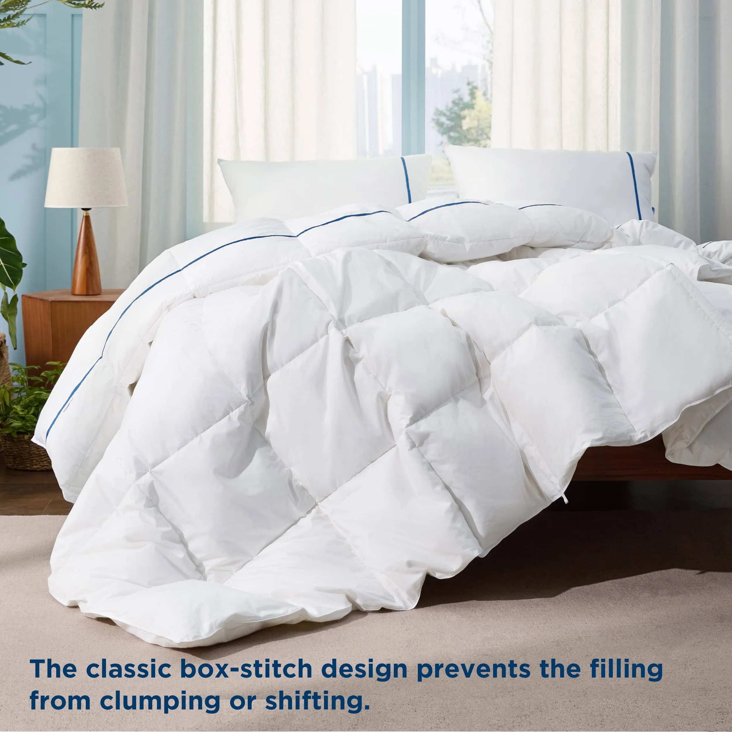 Bedsure Goose Feather Down-20 Comforter