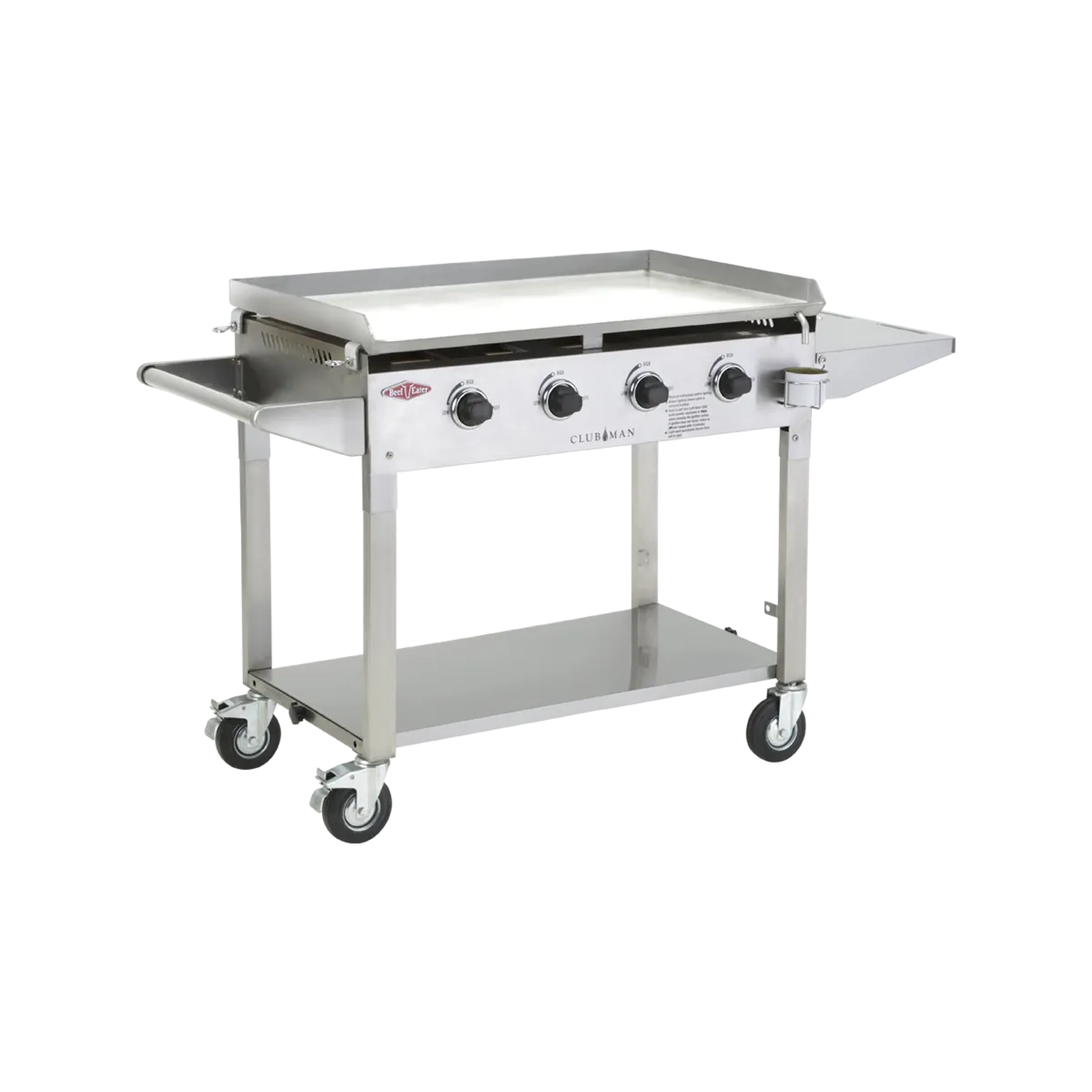 BeefEater Discovery Clubman 4-Burner Stainless Steel Portable BBQ