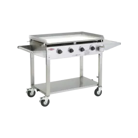 BeefEater Discovery Clubman 4-Burner Stainless Steel Portable BBQ