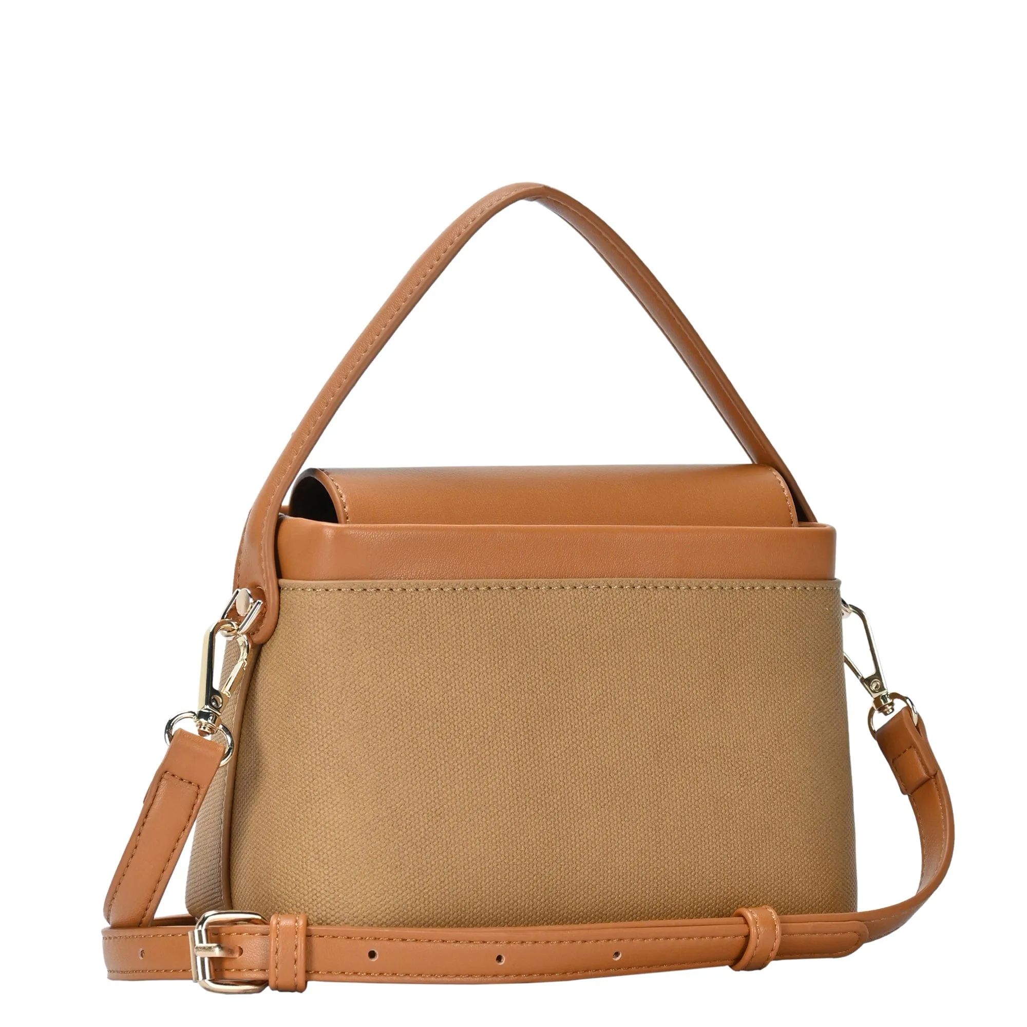 BGW6567 Melanie Twist Lock Satchel/Crossbody Bag