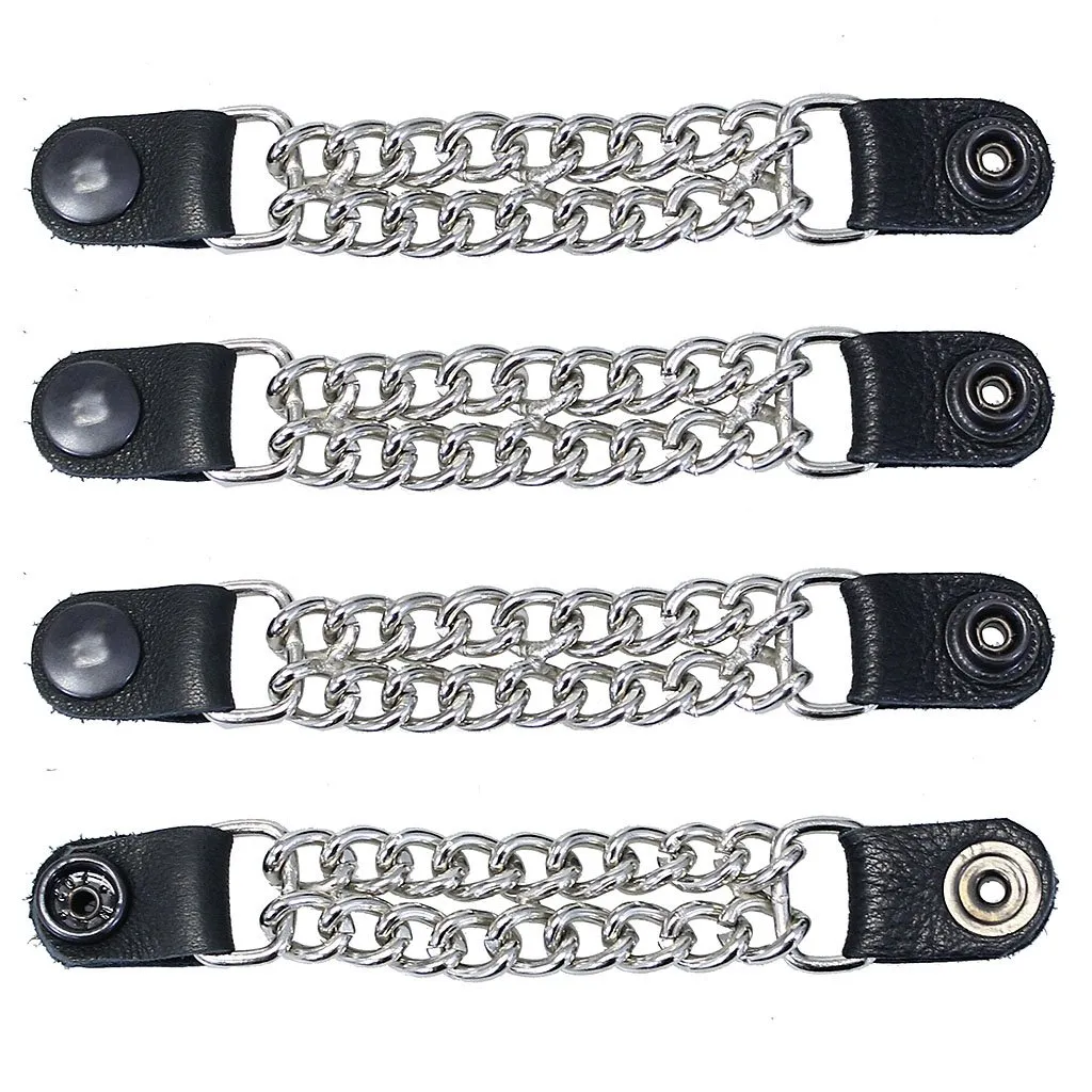 Black Snap Vest Chain Extenders #VC2K