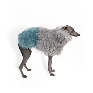 Bleu Saphire Fur Coat