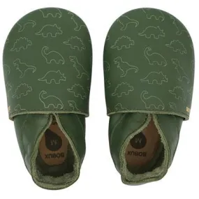 Bobux Soft Soles Dino Olive