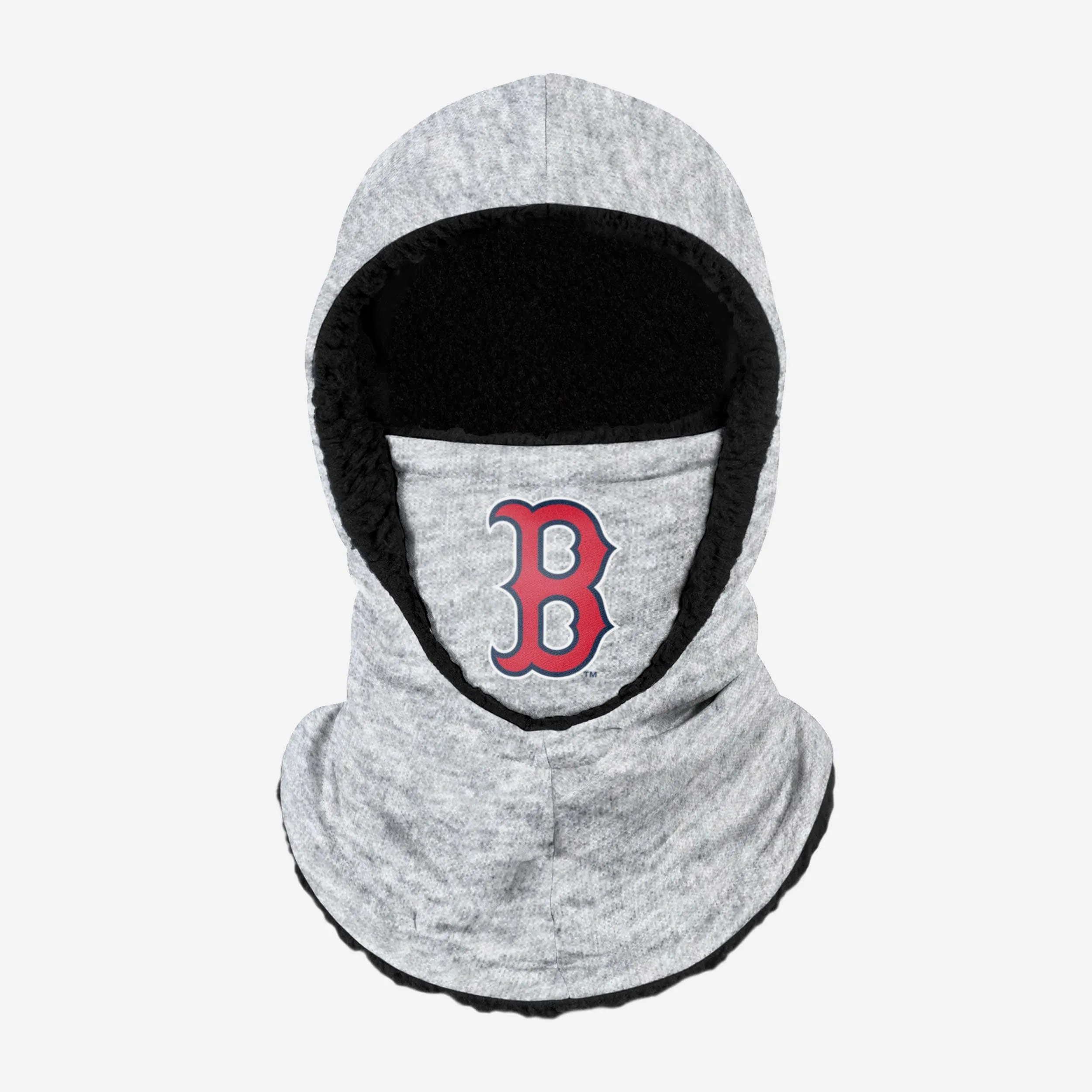 Boston Red Sox Heather Grey Big Logo Hooded Gaiter