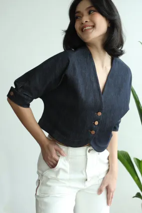 Brienne Denim Blouse