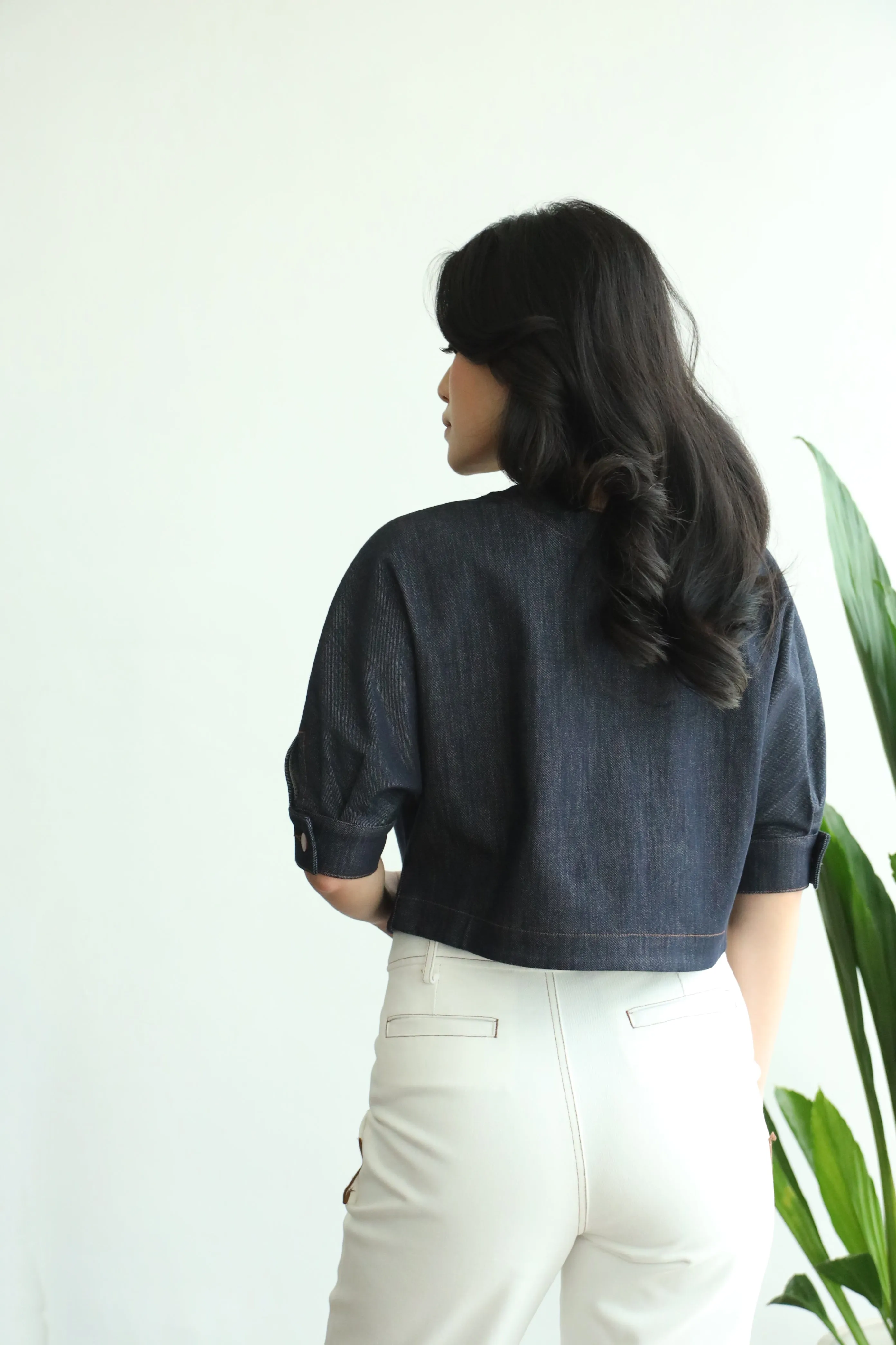 Brienne Denim Blouse