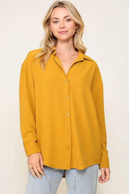 Brooklyn Airflow Button Down Blouse