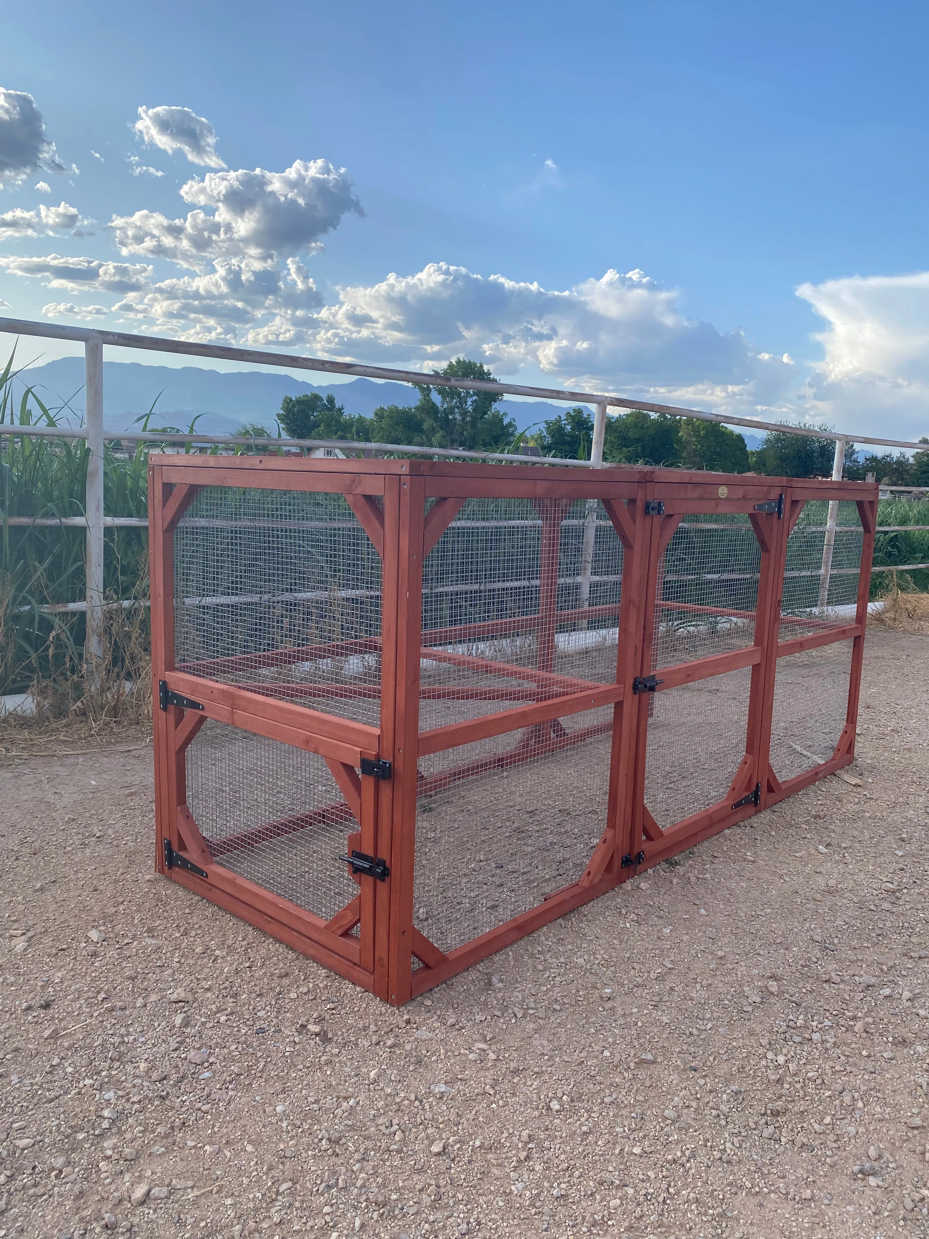 BUNDLE: Orpington Lodge Chicken Coop   Run Extension   Run Roof