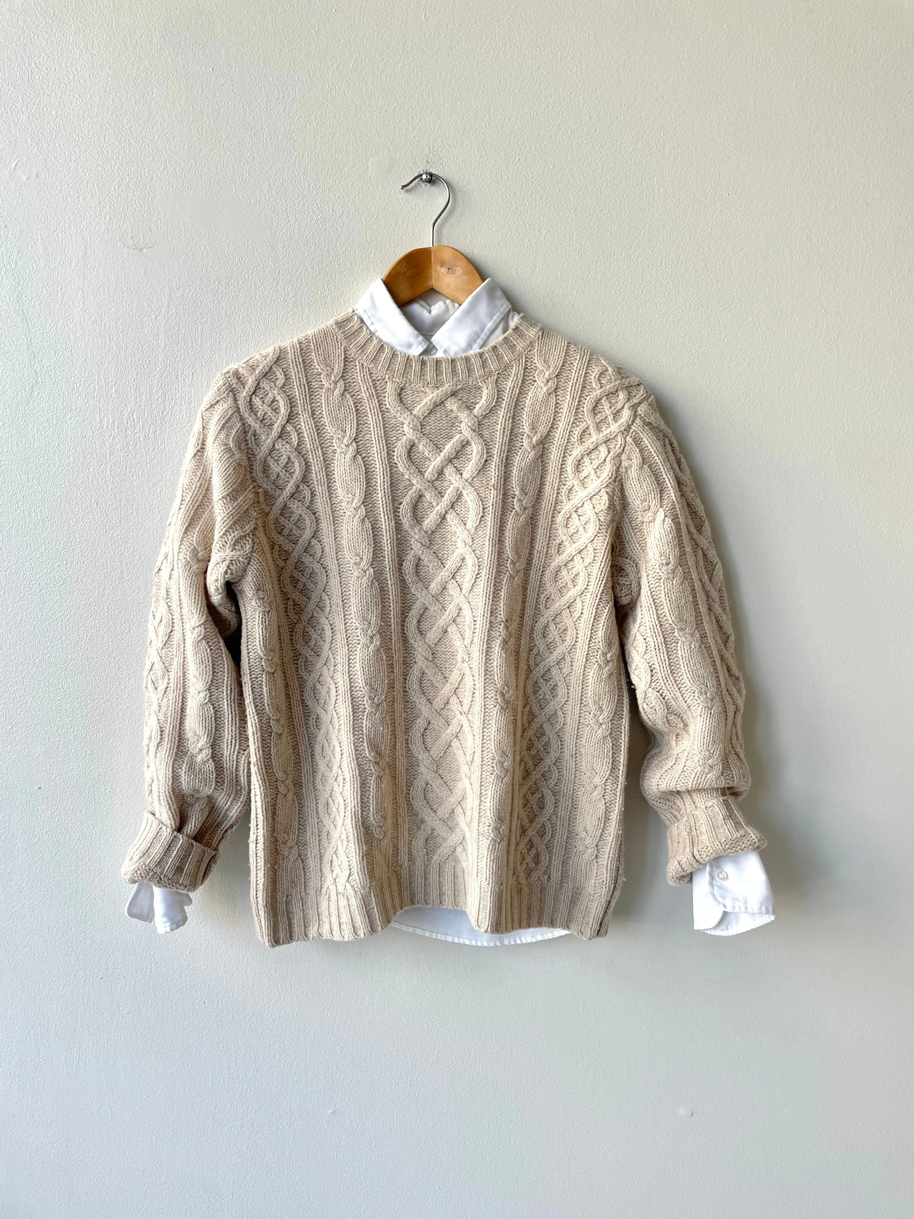 Cable Knit Lambswool