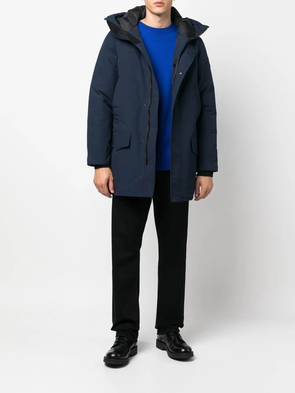 CANADA GOOSE Urban Essential Hooded Parka Jacket for Men - Longer Length