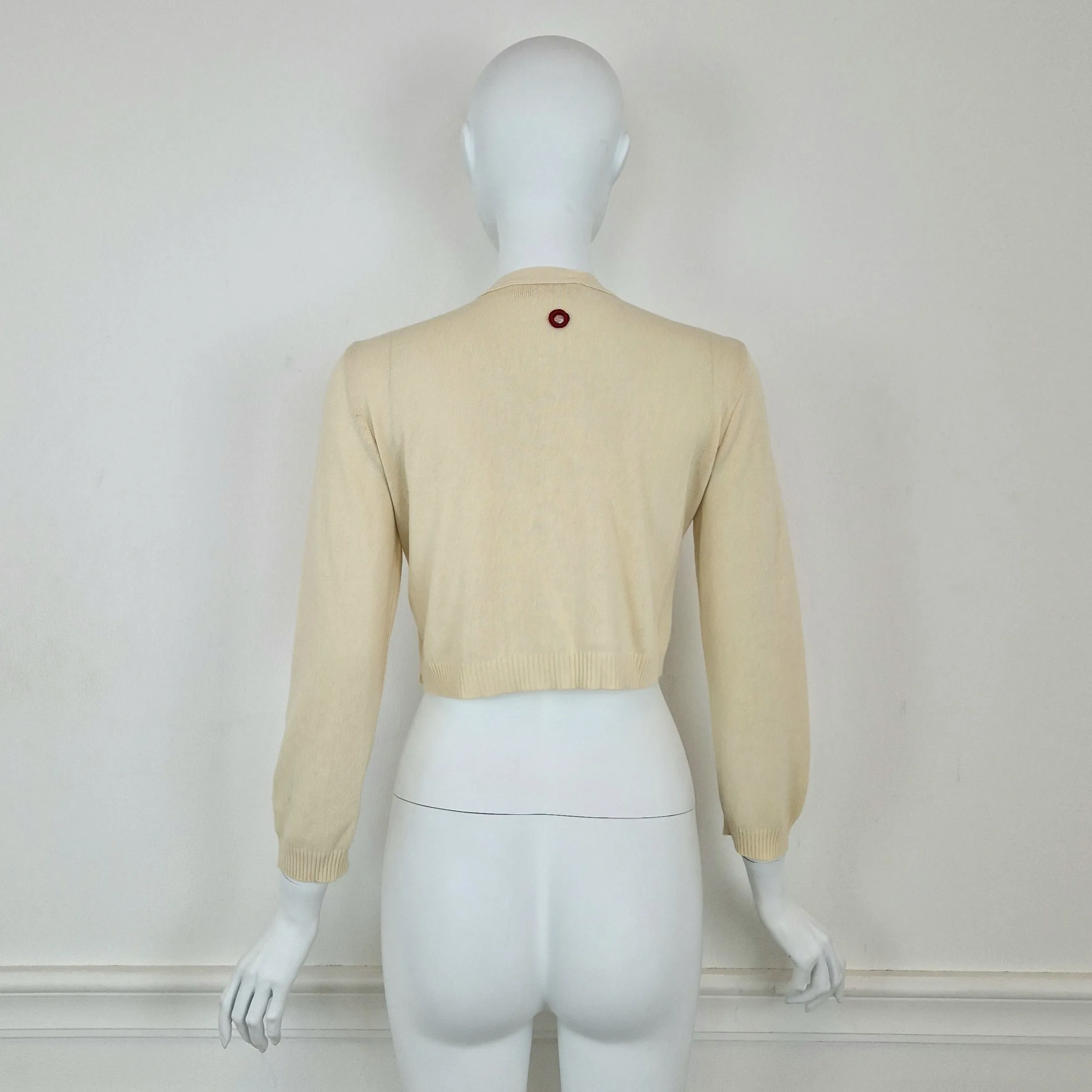 Cardigan Romeo Gigli color crema