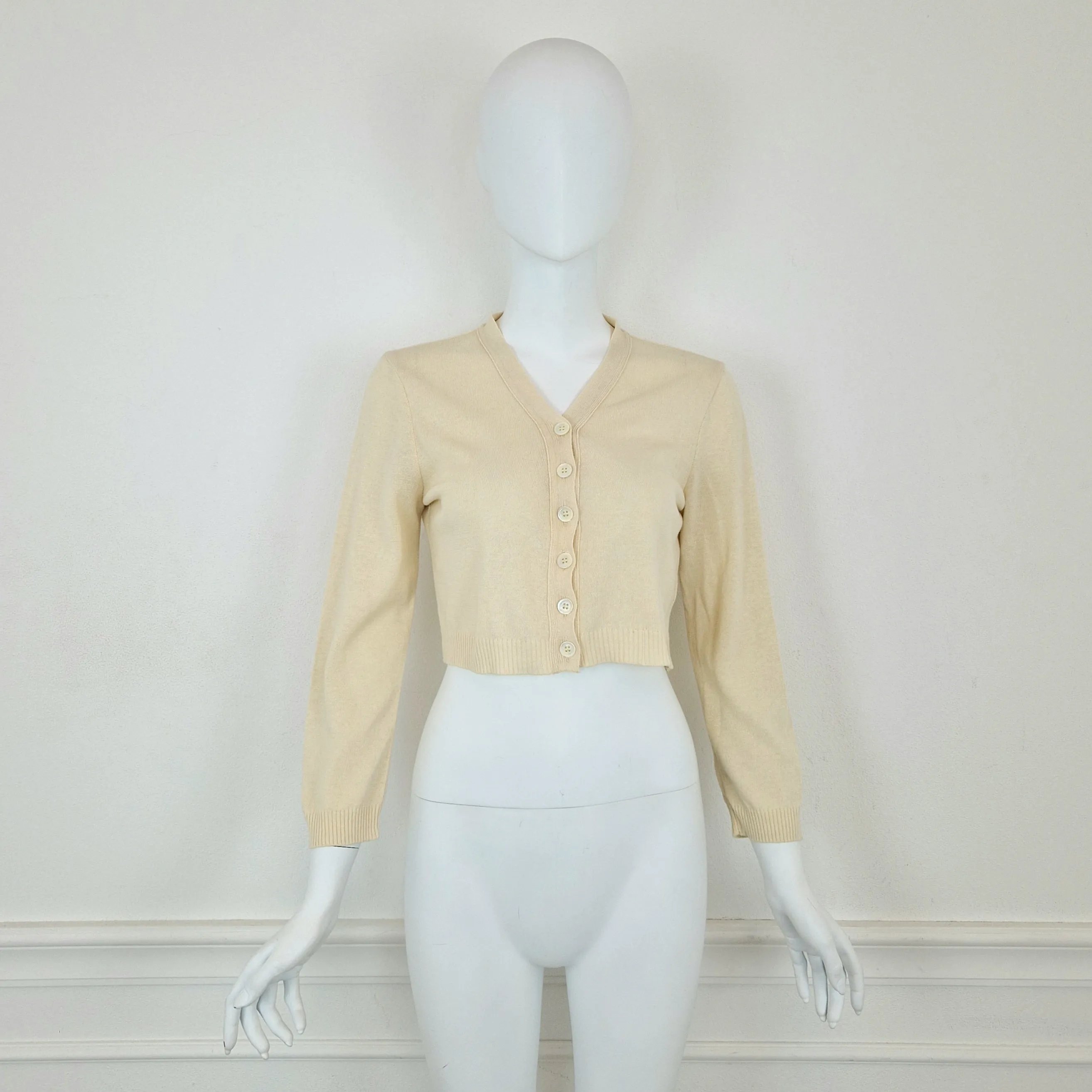 Cardigan Romeo Gigli color crema