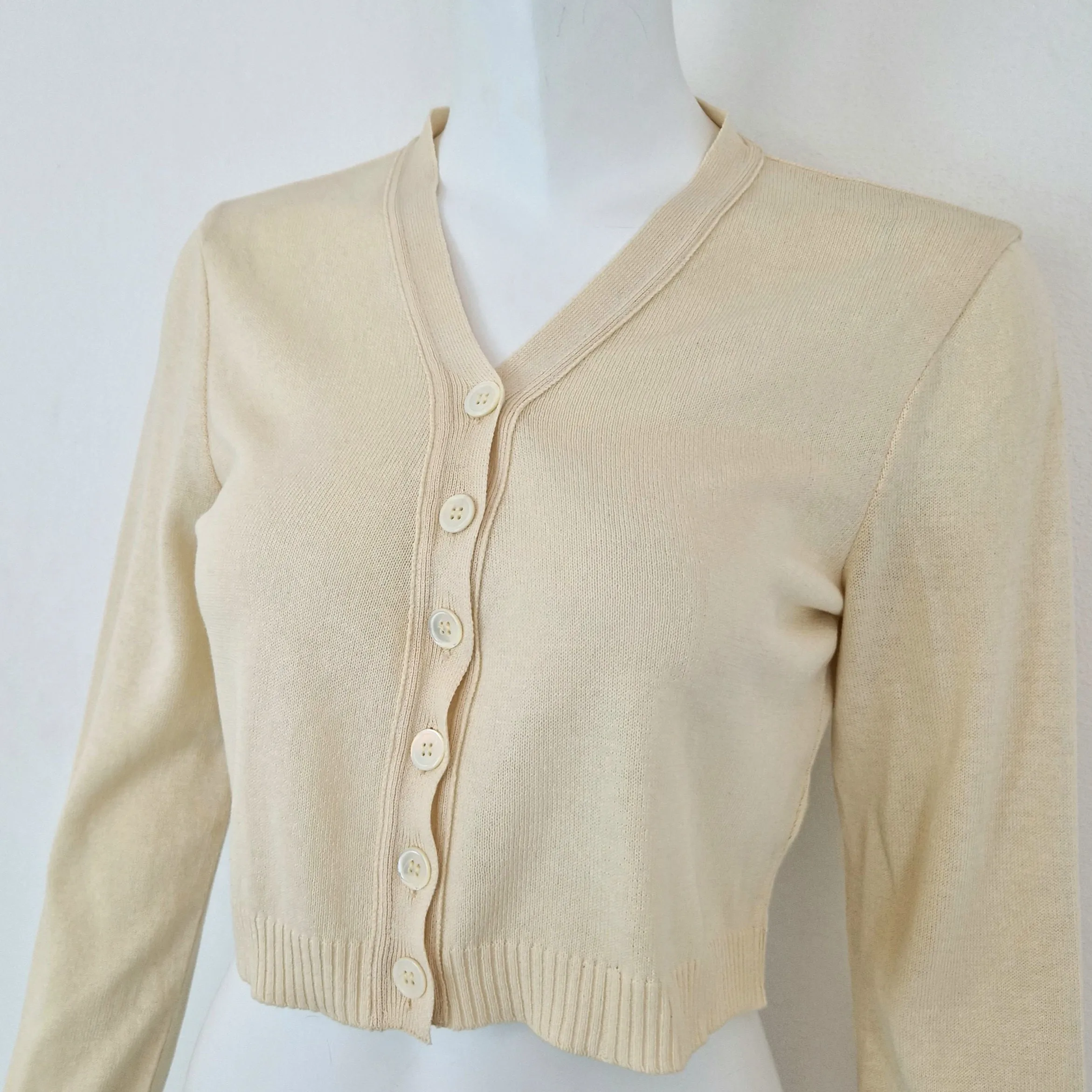 Cardigan Romeo Gigli color crema