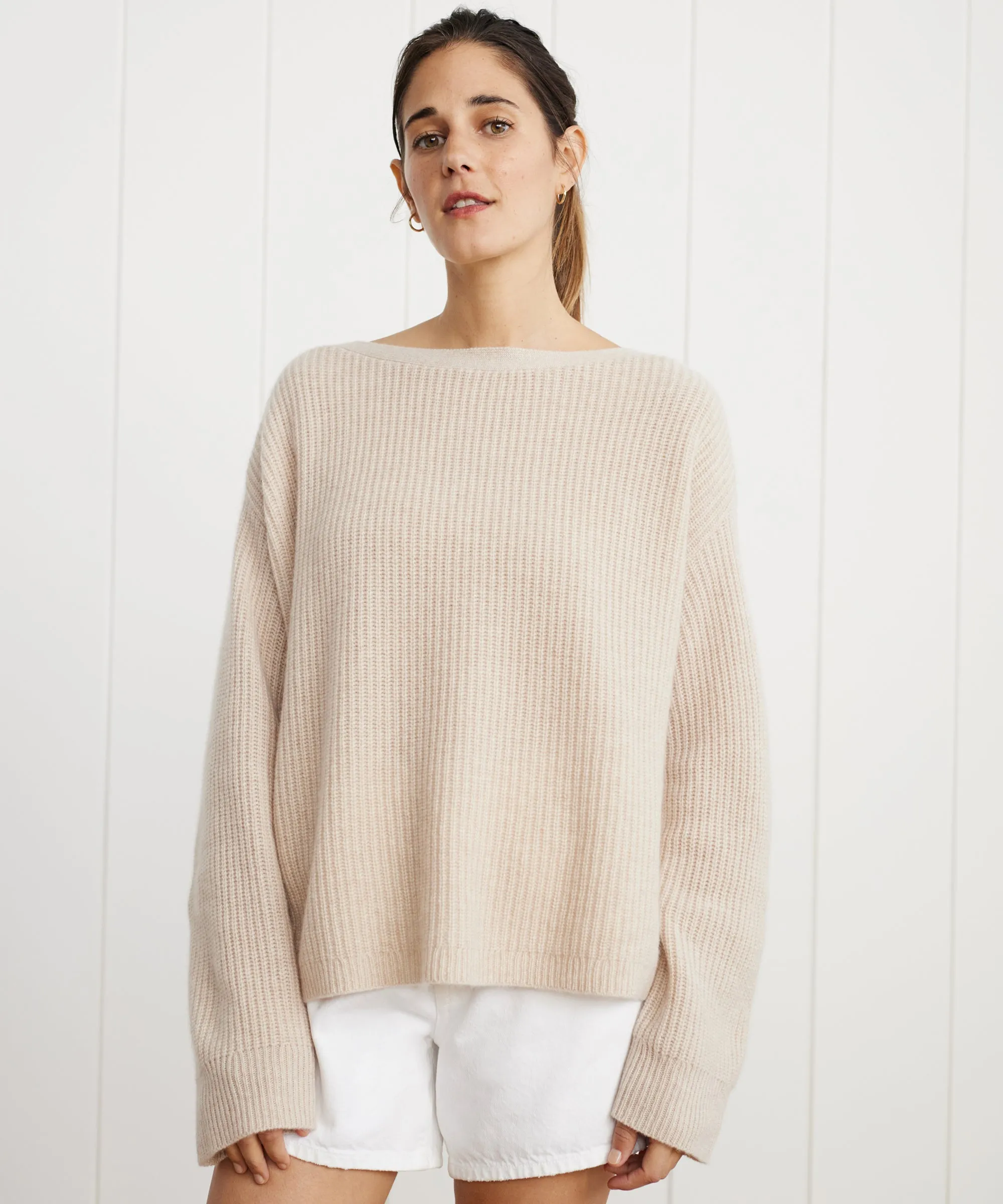 Cashmere Boatneck Sweater