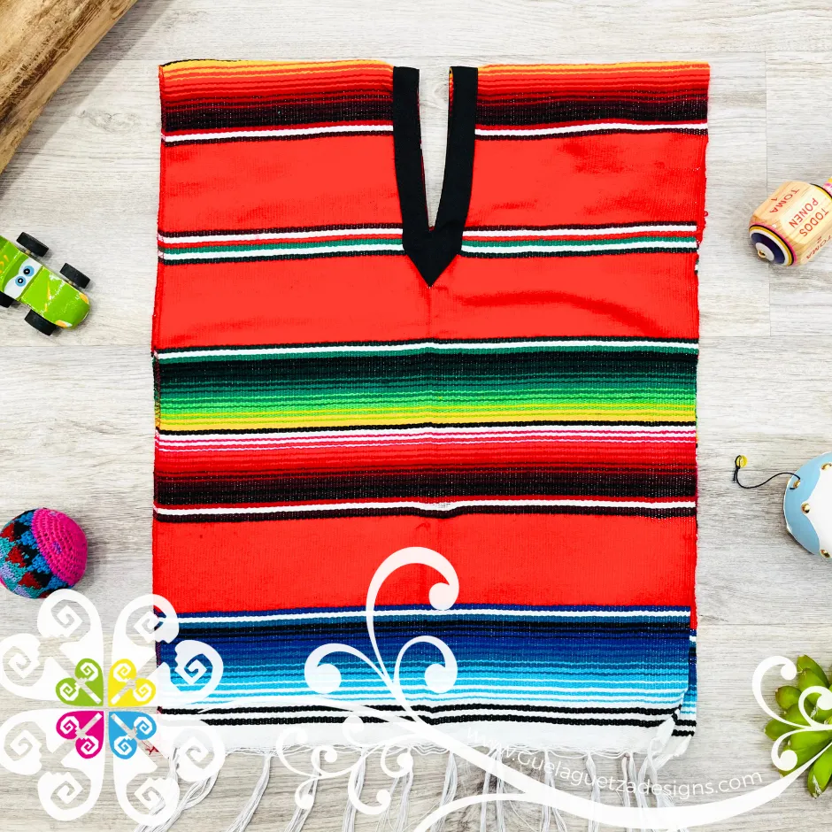 Children's Small Sarape Poncho