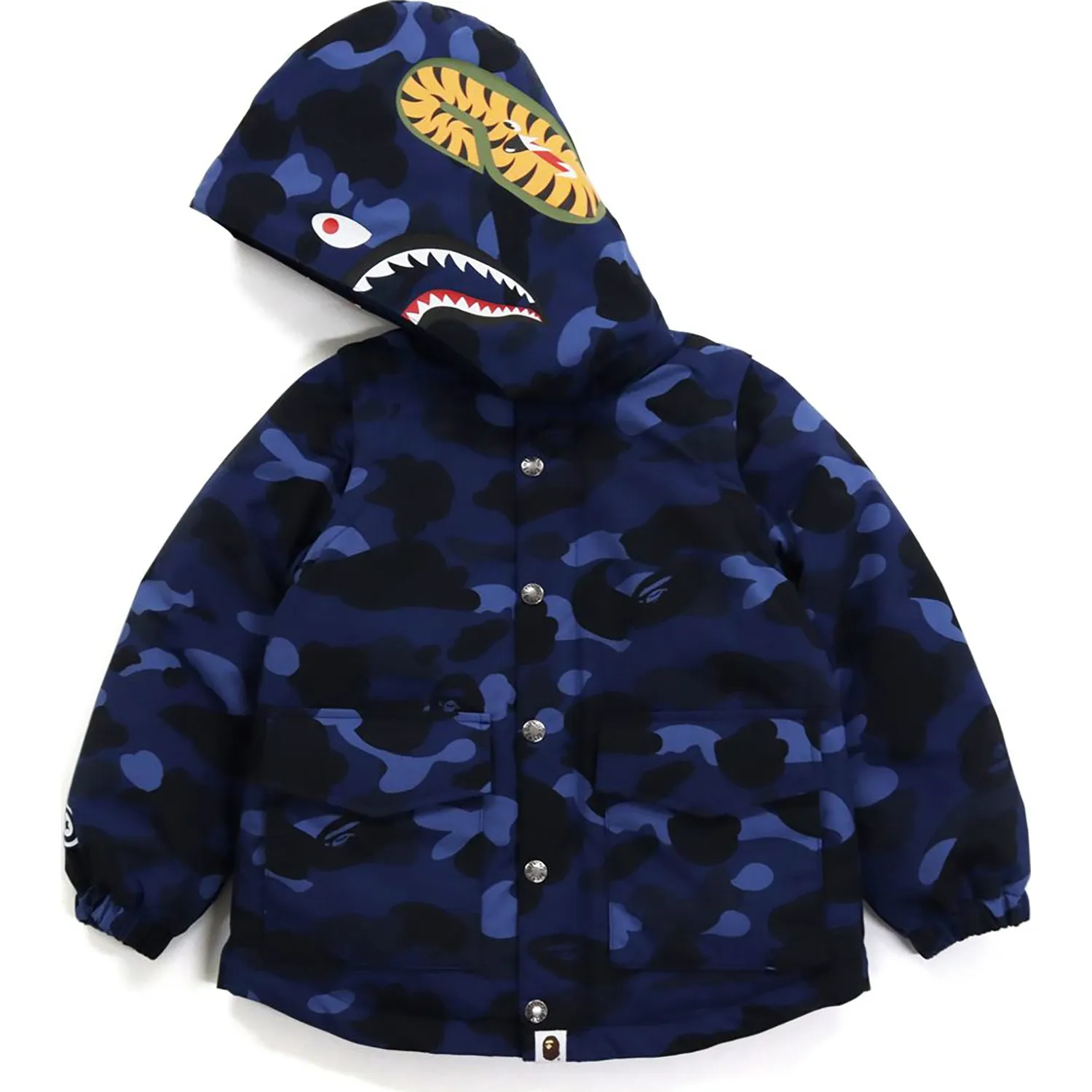 COLOR CAMO SHARK 4WAY DOWN JACKET KIDS