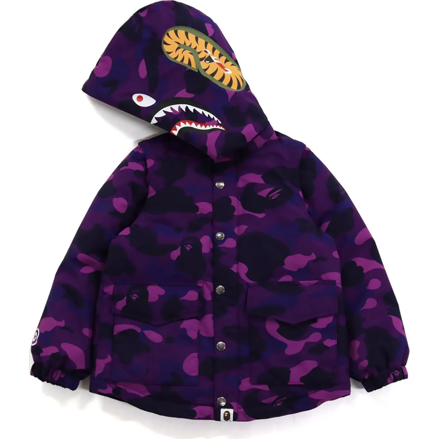 COLOR CAMO SHARK 4WAY DOWN JACKET KIDS