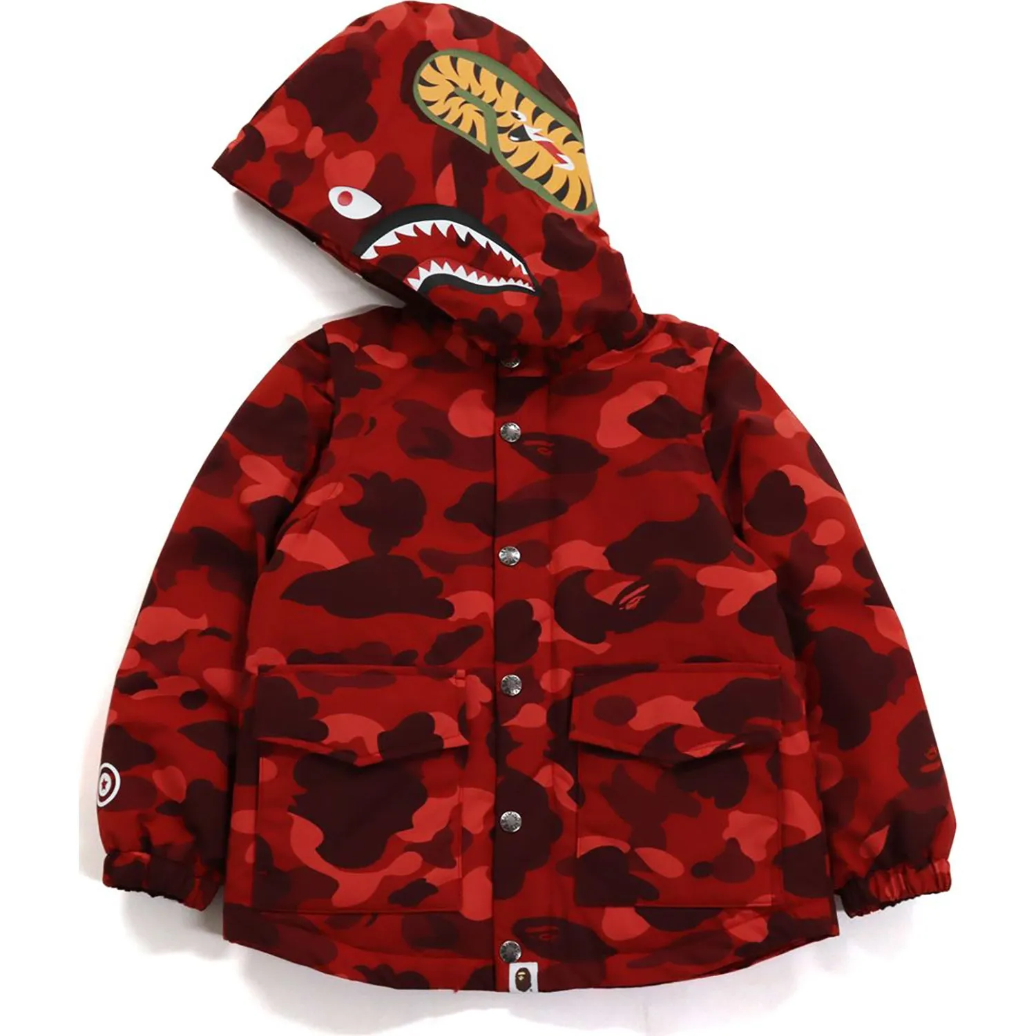 COLOR CAMO SHARK 4WAY DOWN JACKET KIDS