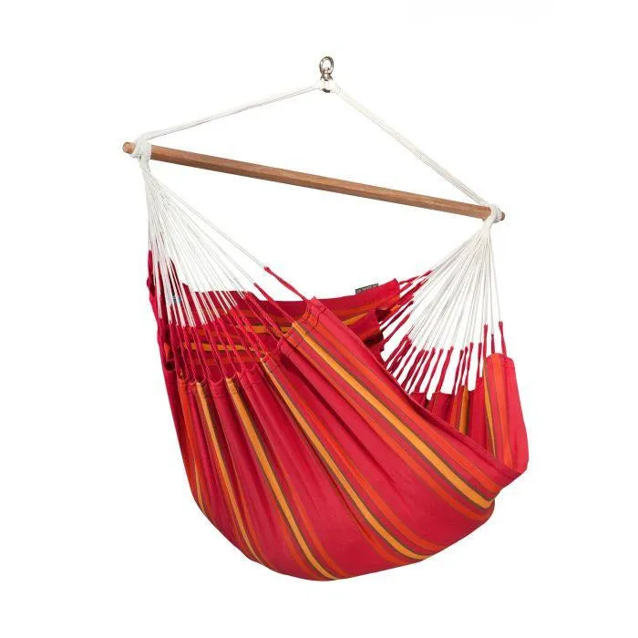 Currambera Cotton Lounger Hammock Chair by La Siesta