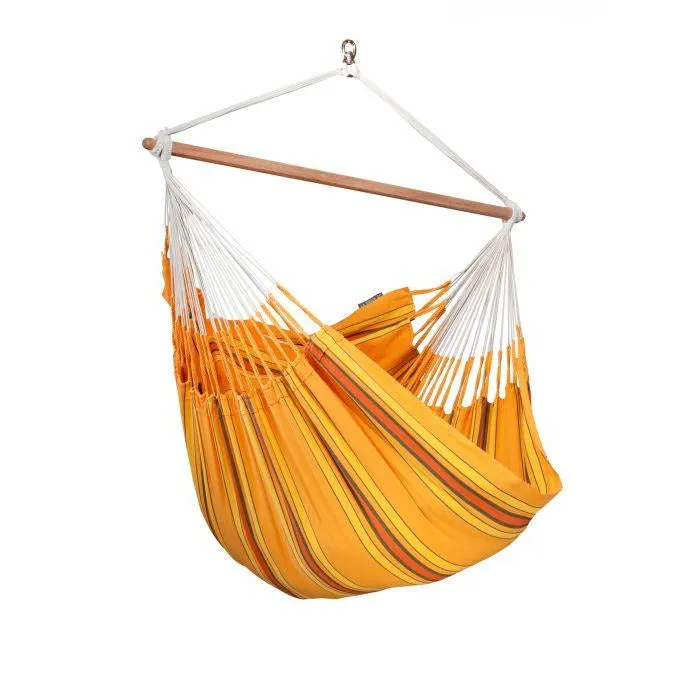 Currambera Cotton Lounger Hammock Chair by La Siesta