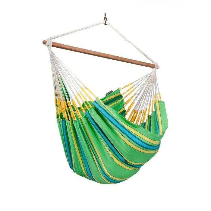 Currambera Cotton Lounger Hammock Chair by La Siesta