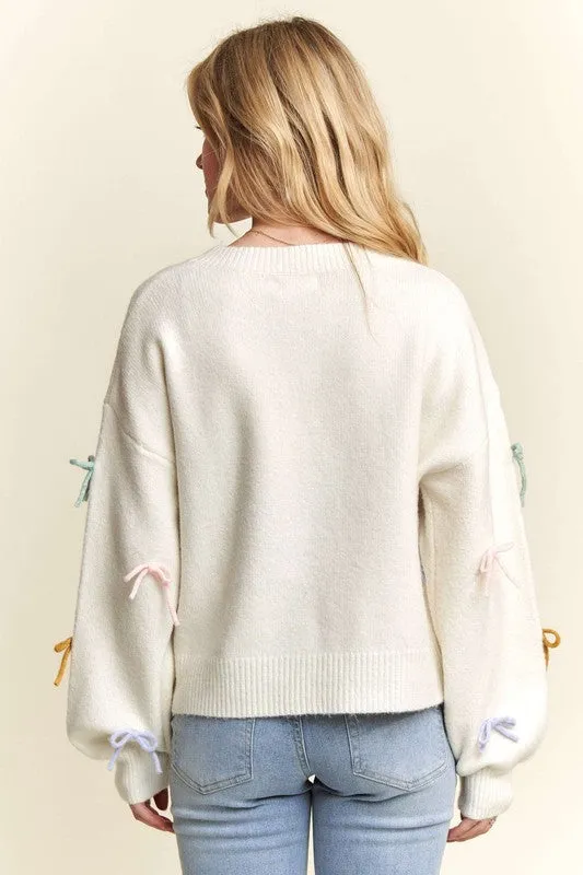 Cutesy Bow Sweater