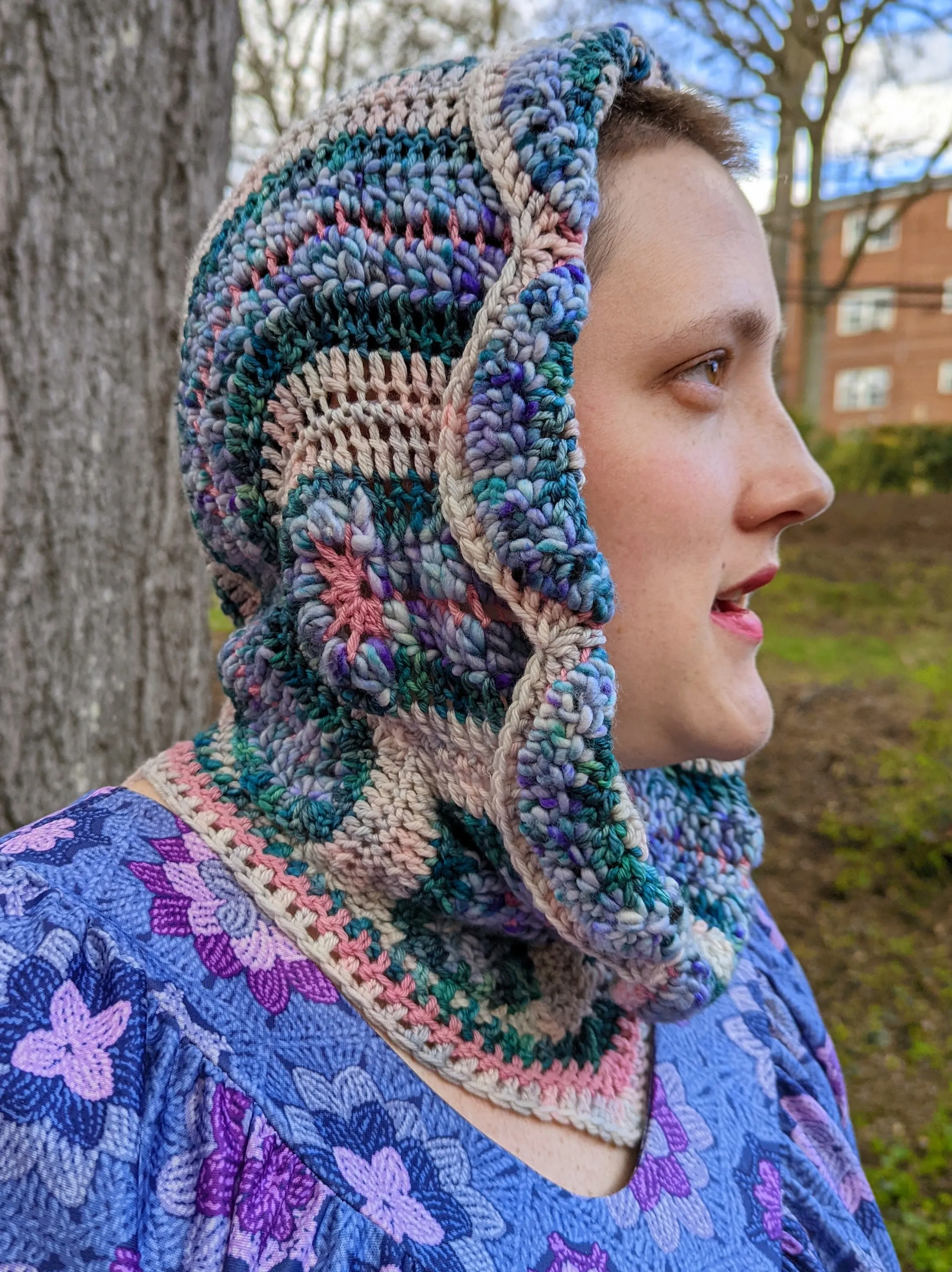 'Daisy Hood' Downloadable Crochet Pattern