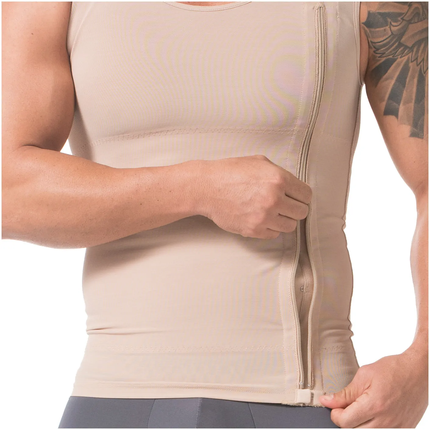 Diane & Geordi 2415  Slimming Vest for Men Powernet