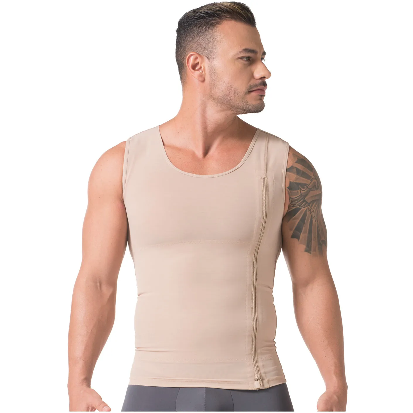 Diane & Geordi 2415  Slimming Vest for Men Powernet