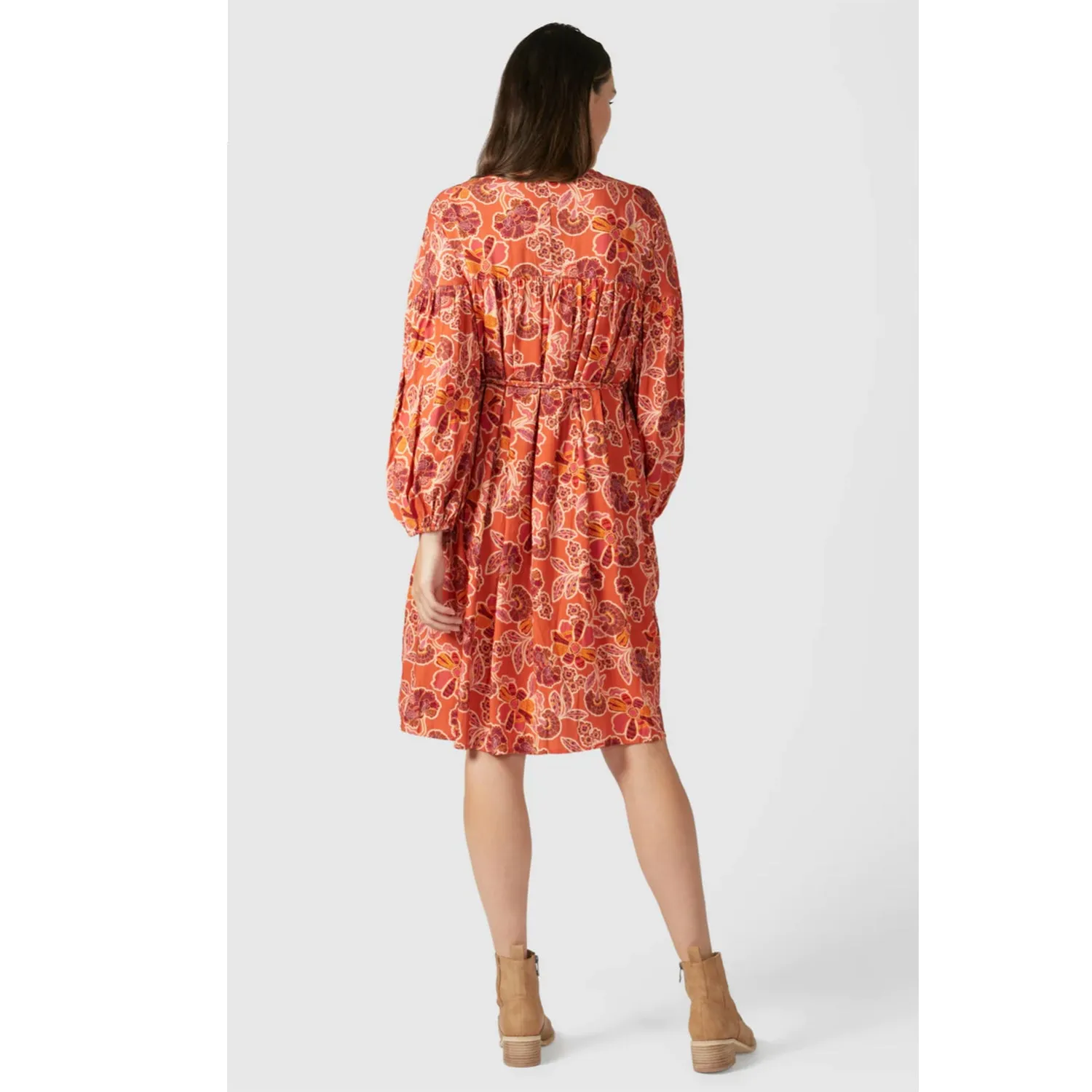 Dress Vail Aztec Rose