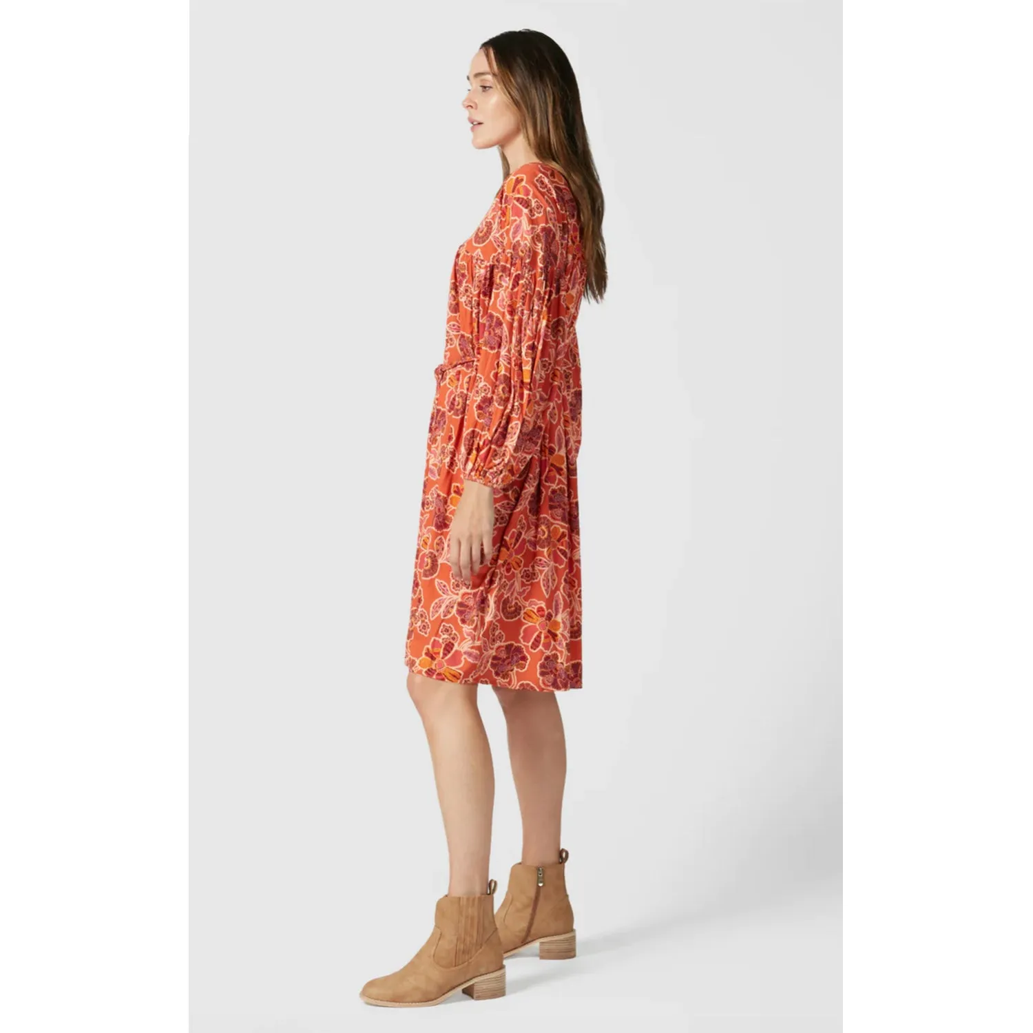 Dress Vail Aztec Rose