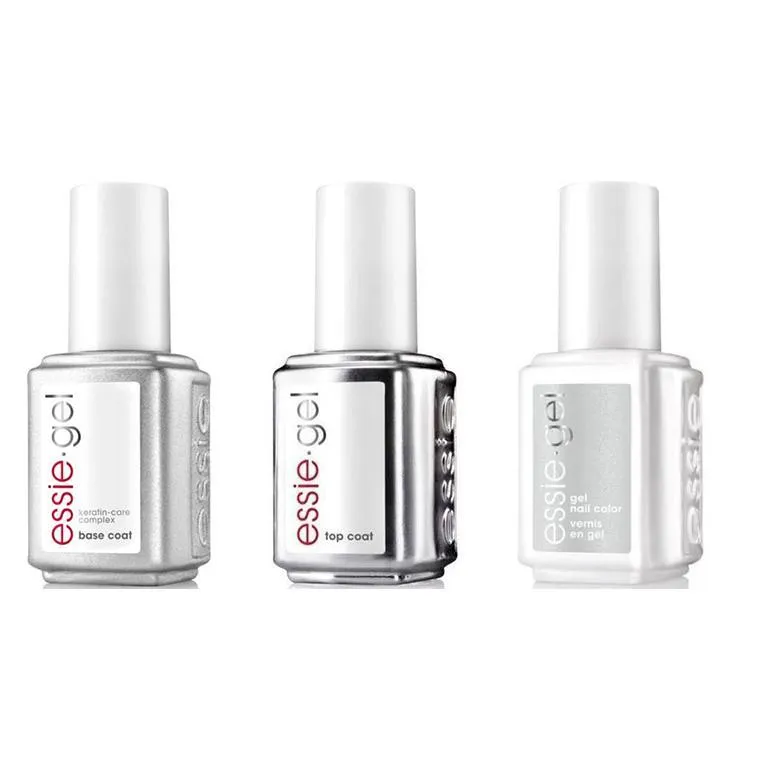 Essie Combo - Gel, Base & Top - Go With The Flowy 0.5 oz - #1004G