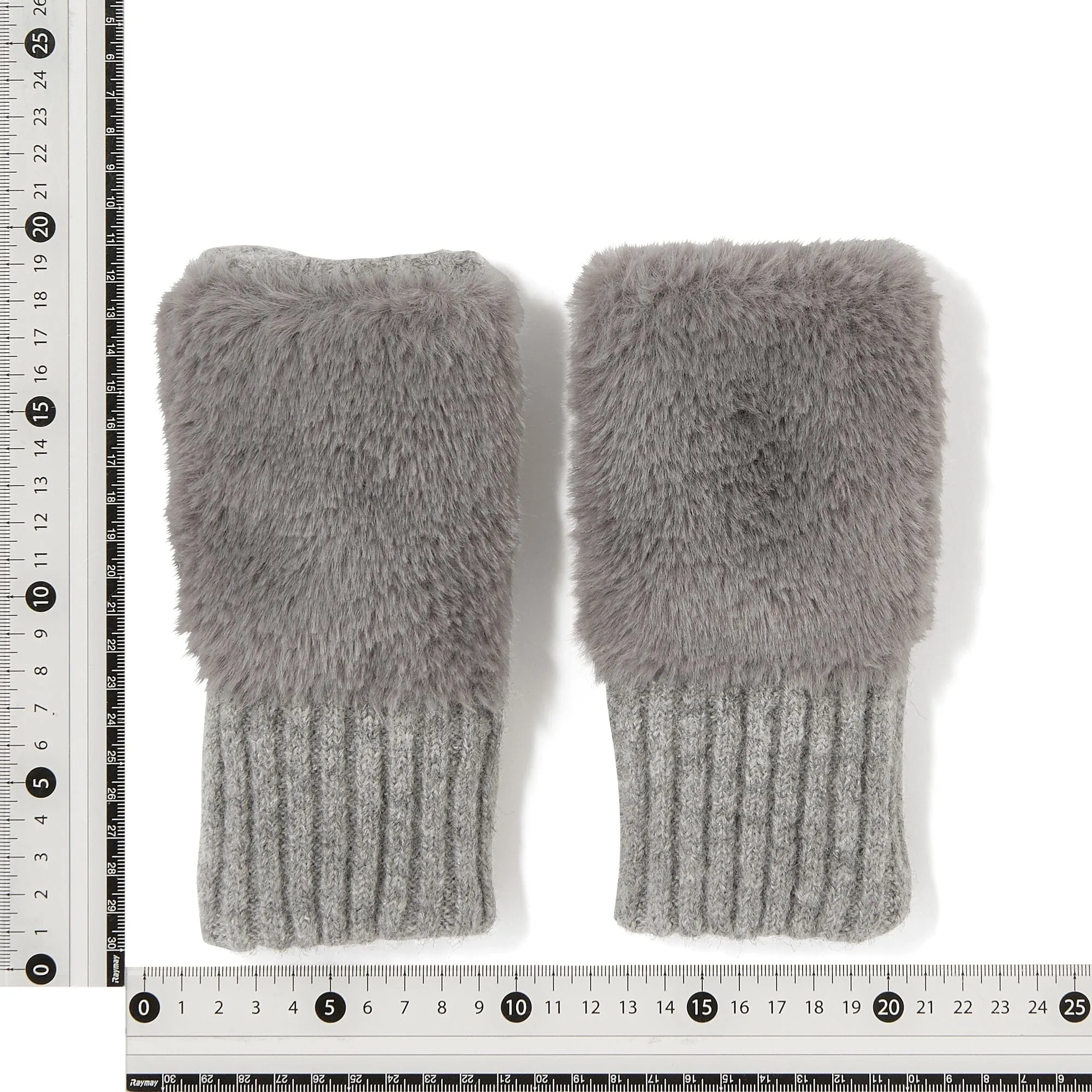 Fingerless Gloves  Gray