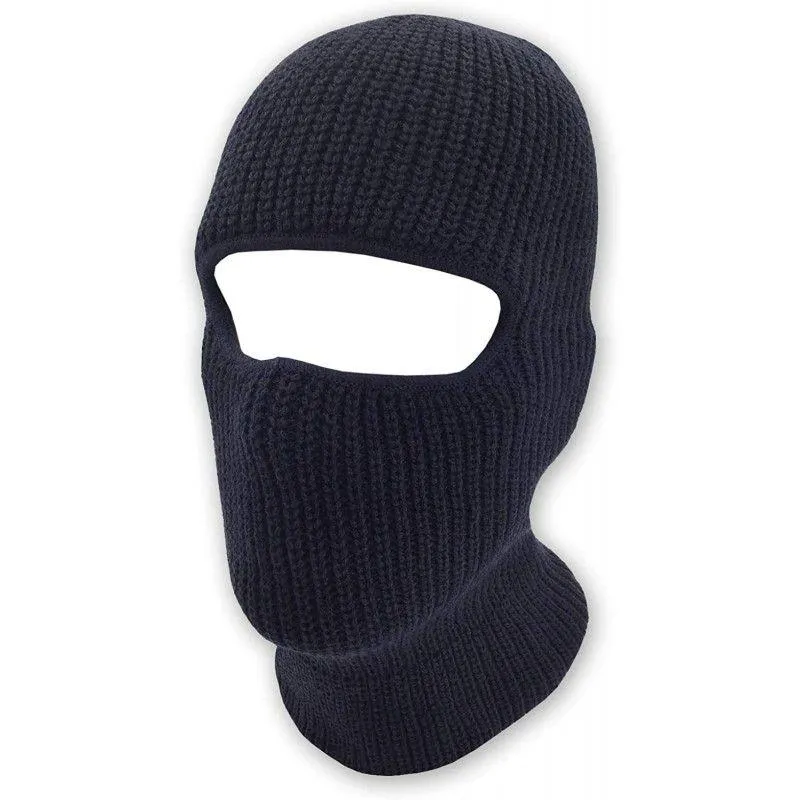 FULL VISOR KNITTED BALACLAVA - DARK NAVY