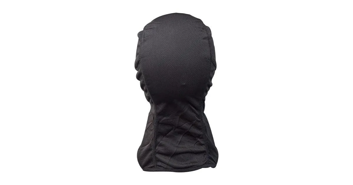 FULL VISOR SUMMER BALACLAVA (LARGE) - BLACK