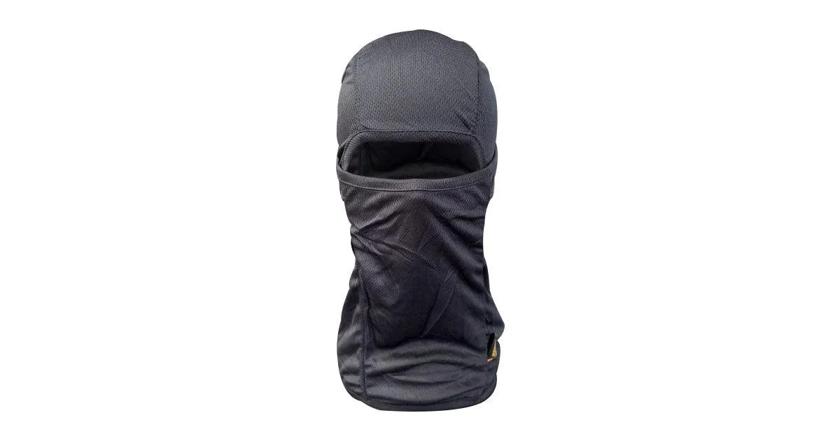 FULL VISOR SUMMER BALACLAVA (LARGE) - BLACK