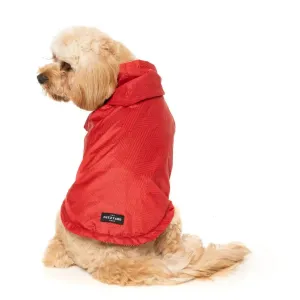 FuzzYard | Flipside Raincoat- Red/Black/White