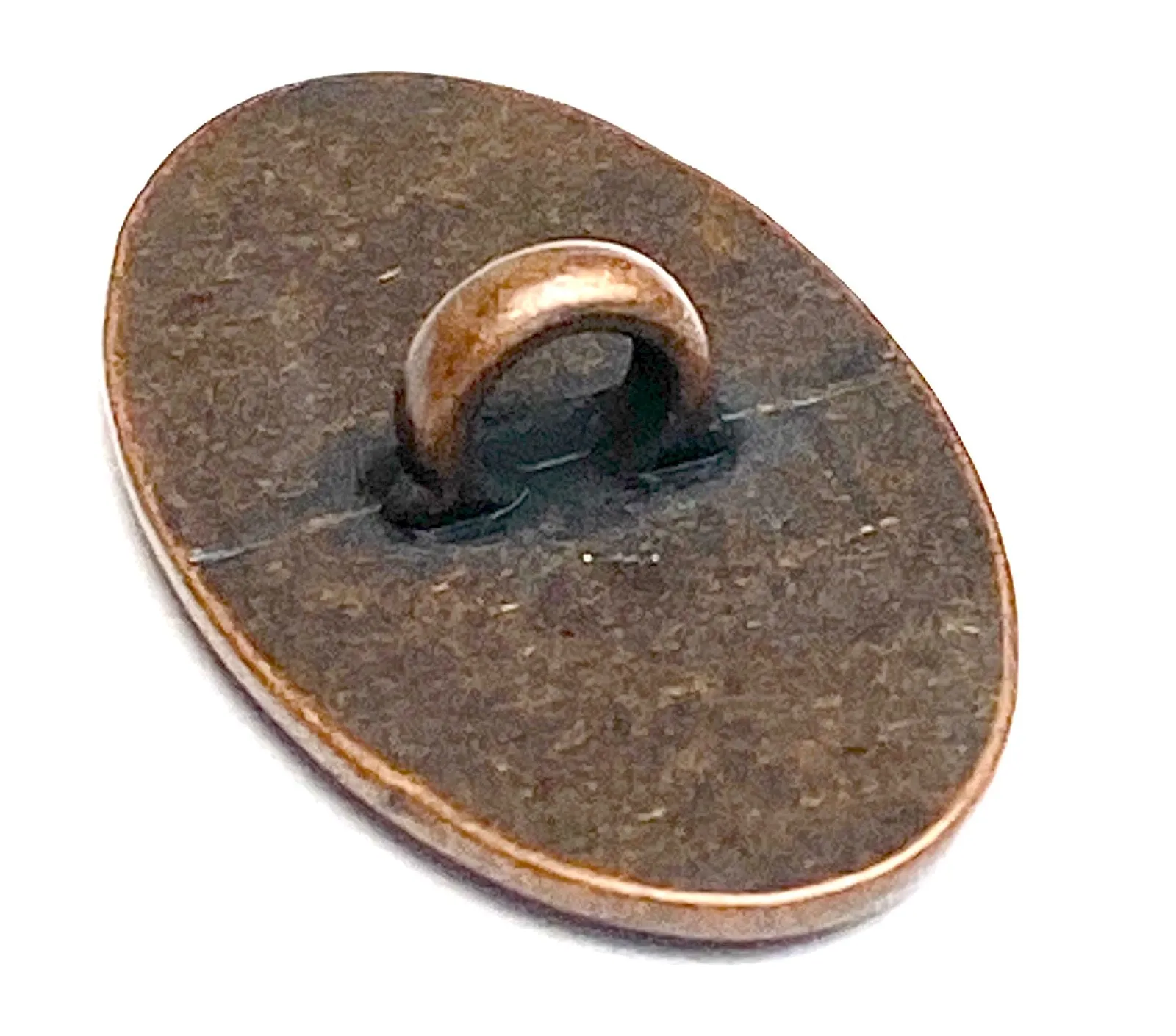 Gecko Southwest Lizard Copper 1" Oval  #SWC-100