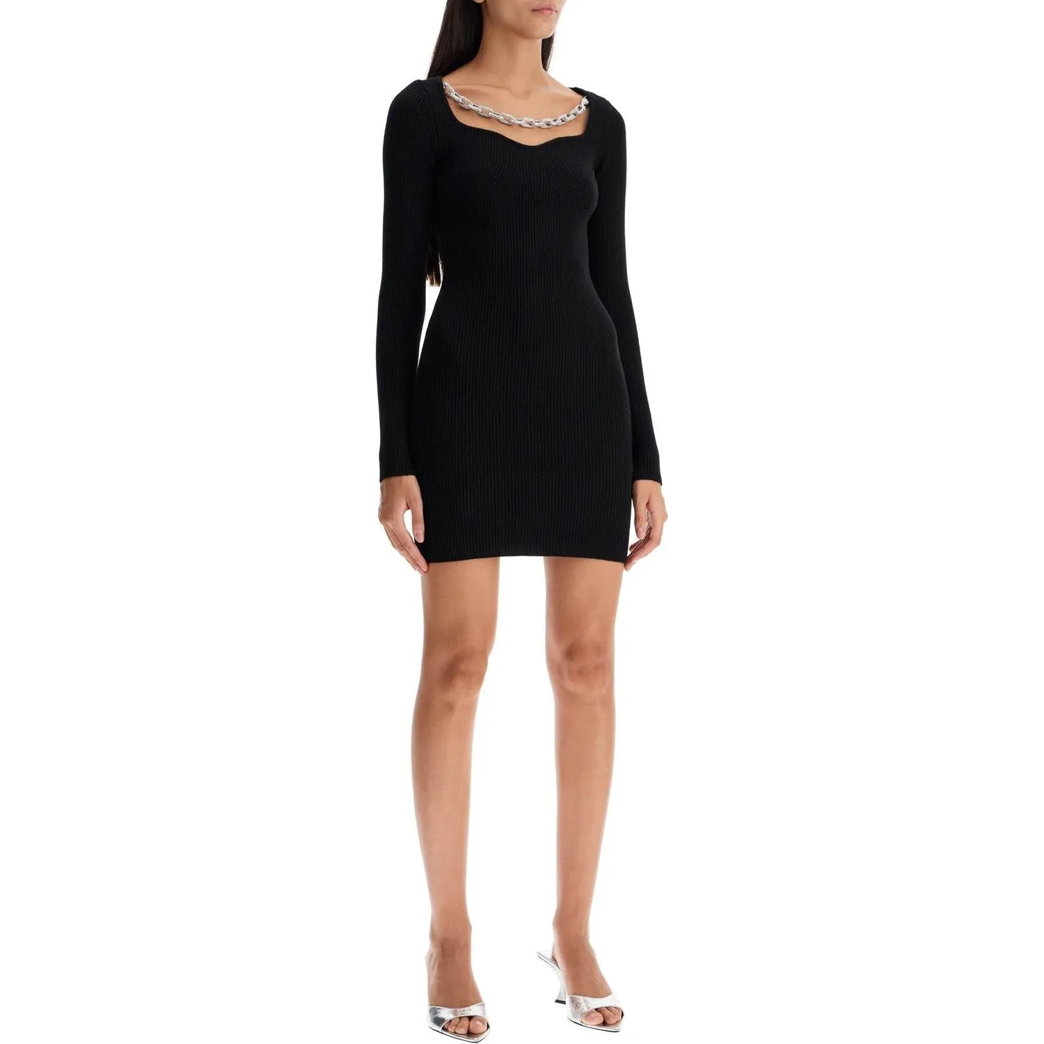 Giuseppe Di Morabito 'knit dress with chain detail