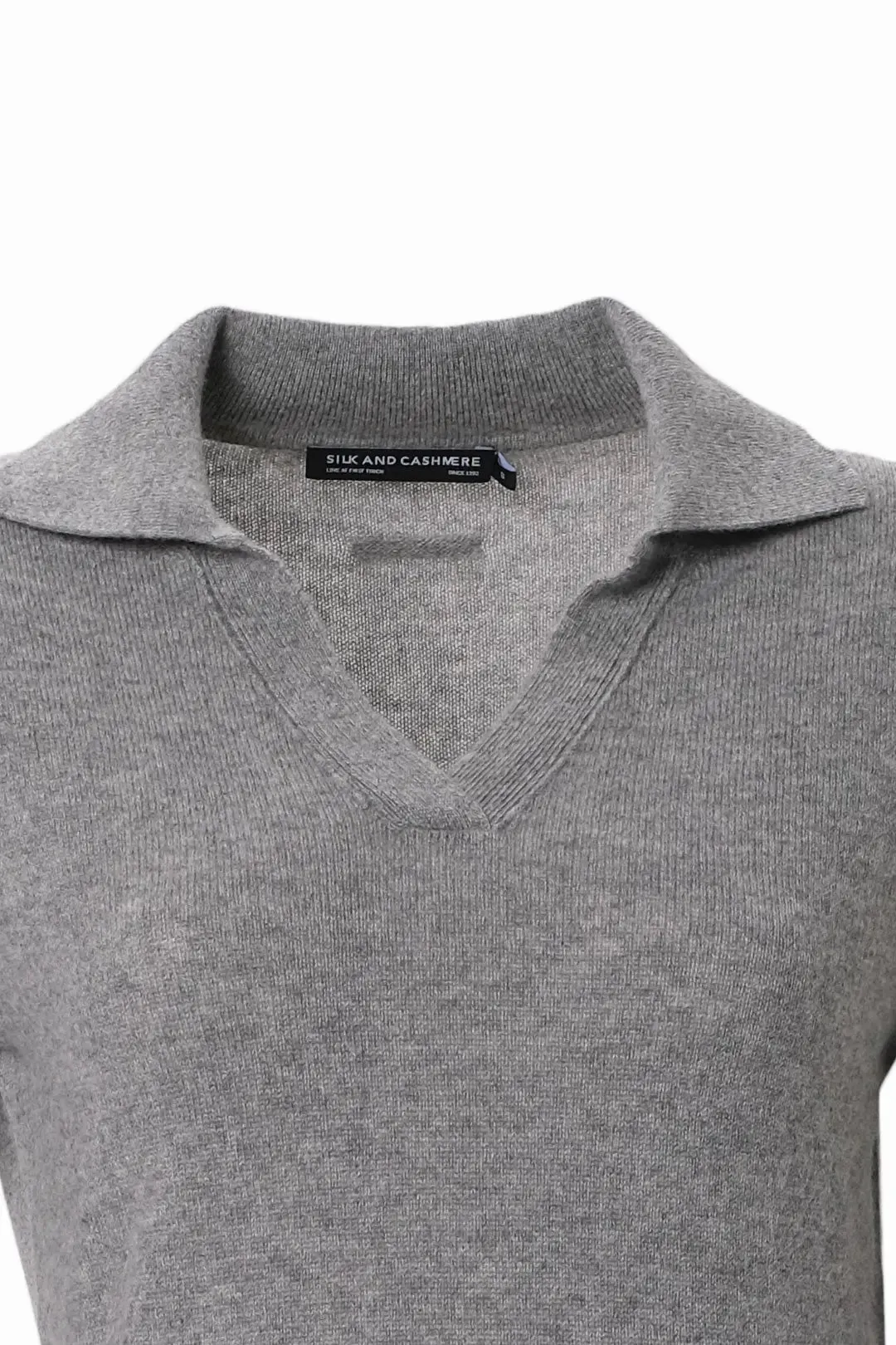 Gray Melange Pure Cashmere Kostir Women's Sweater