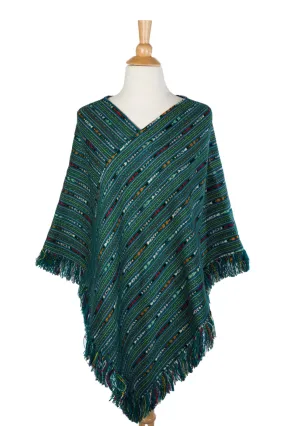 Guatemalan Textile Poncho