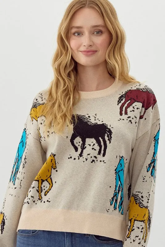 Hold Your Horses Sweater