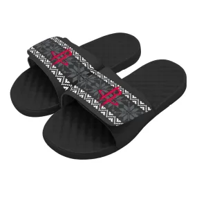 Houston Rockets Ugly Sweater Slides