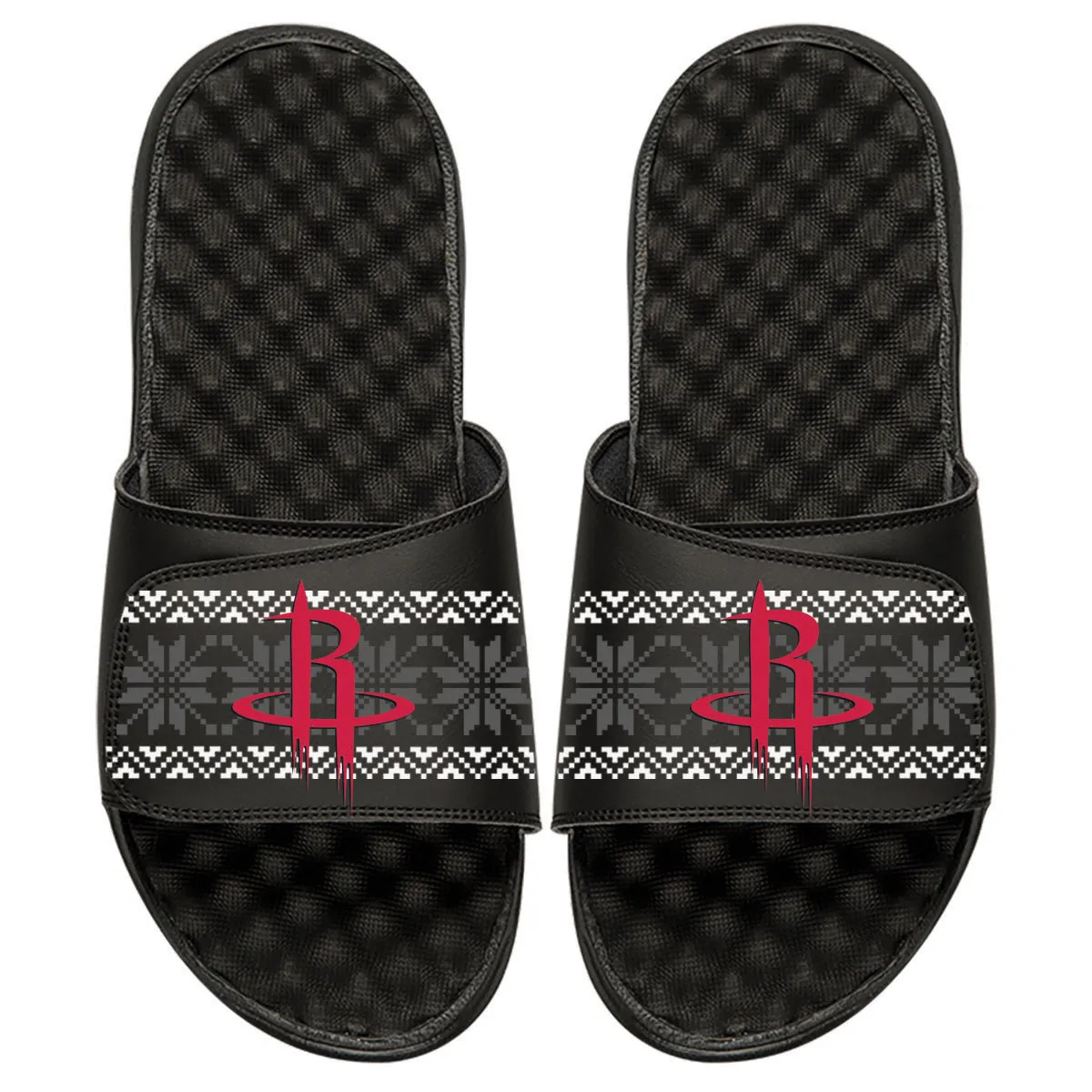 Houston Rockets Ugly Sweater Slides