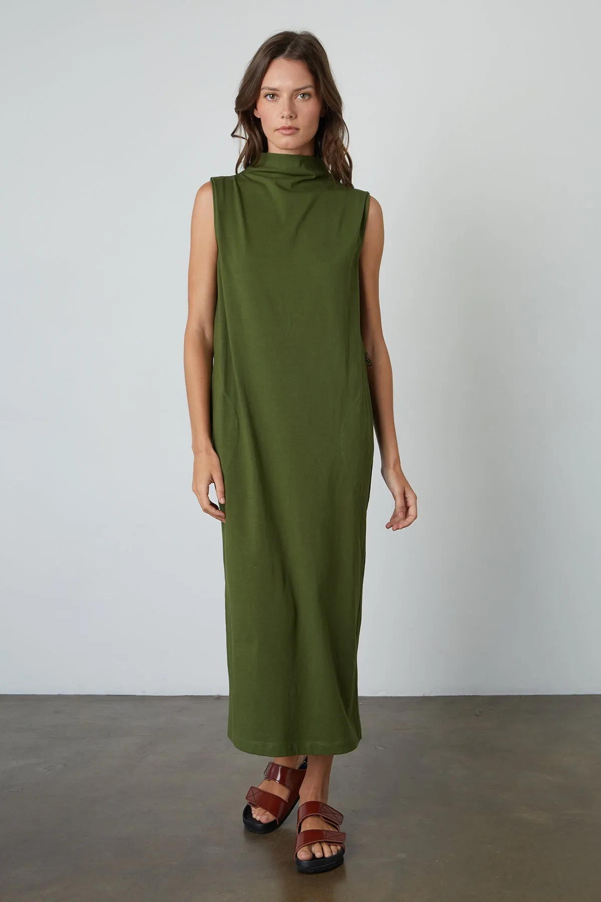 HYDIE MOCK NECK DRESS